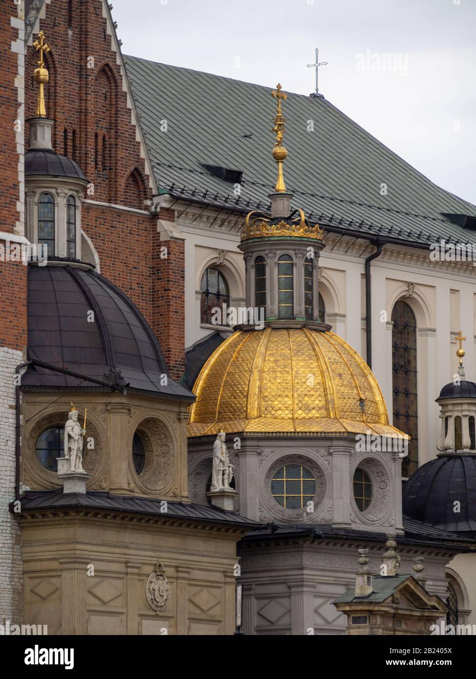Capilla de Segismundo cúpula dorada, Castillo de Wawel, Cracovia