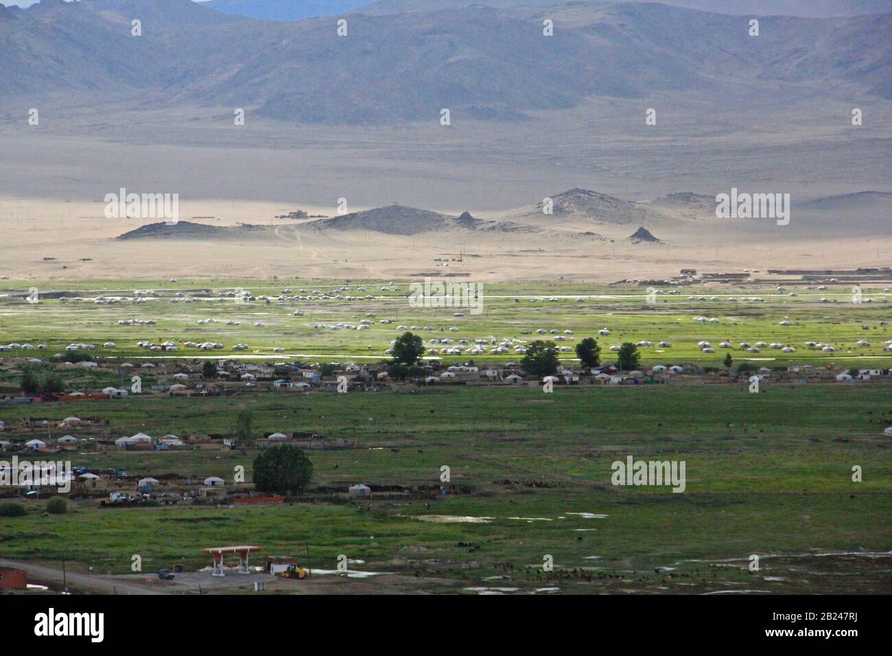 Naturaleza silvestre de Mongolia Occidental Foto de stock