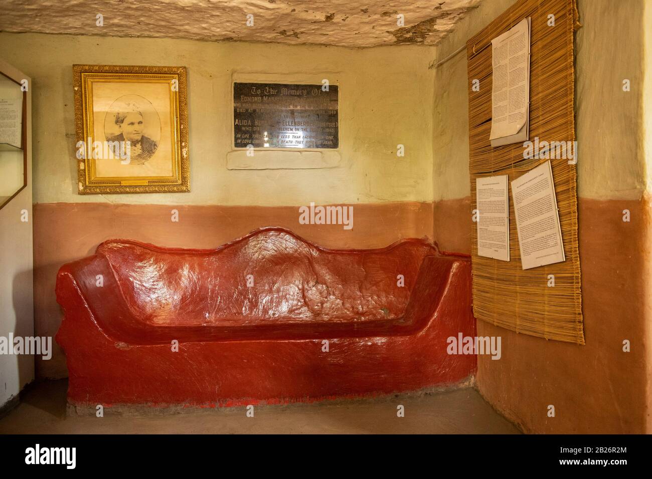 Masitise Cave House Museum, Quthing, Lesotho Foto de stock