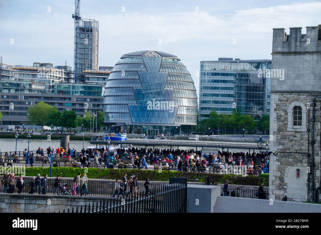 La mayoría de los acontecimientos Place trafalgar Square en Londres Reino Unido Reino Unido. Foto de stock