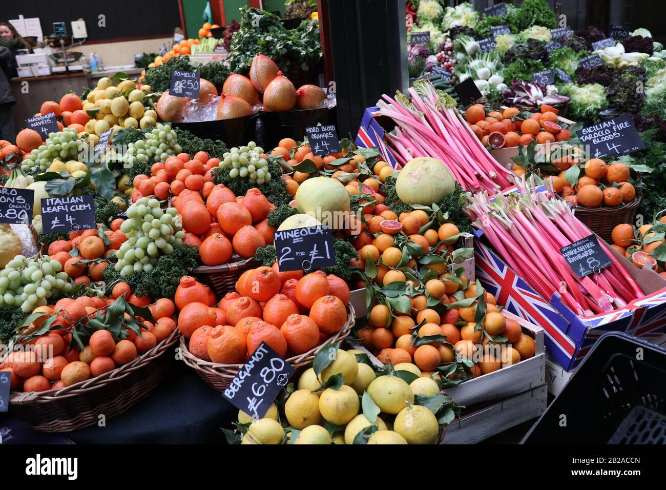 Frutas y verduras coloridas Foto de stock