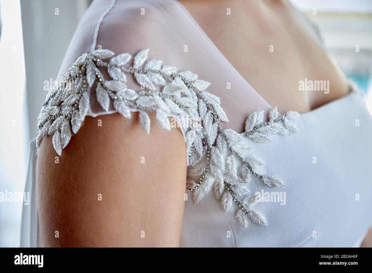 Detalle de vestido de novia fotografías e imágenes de alta resolución -  Alamy