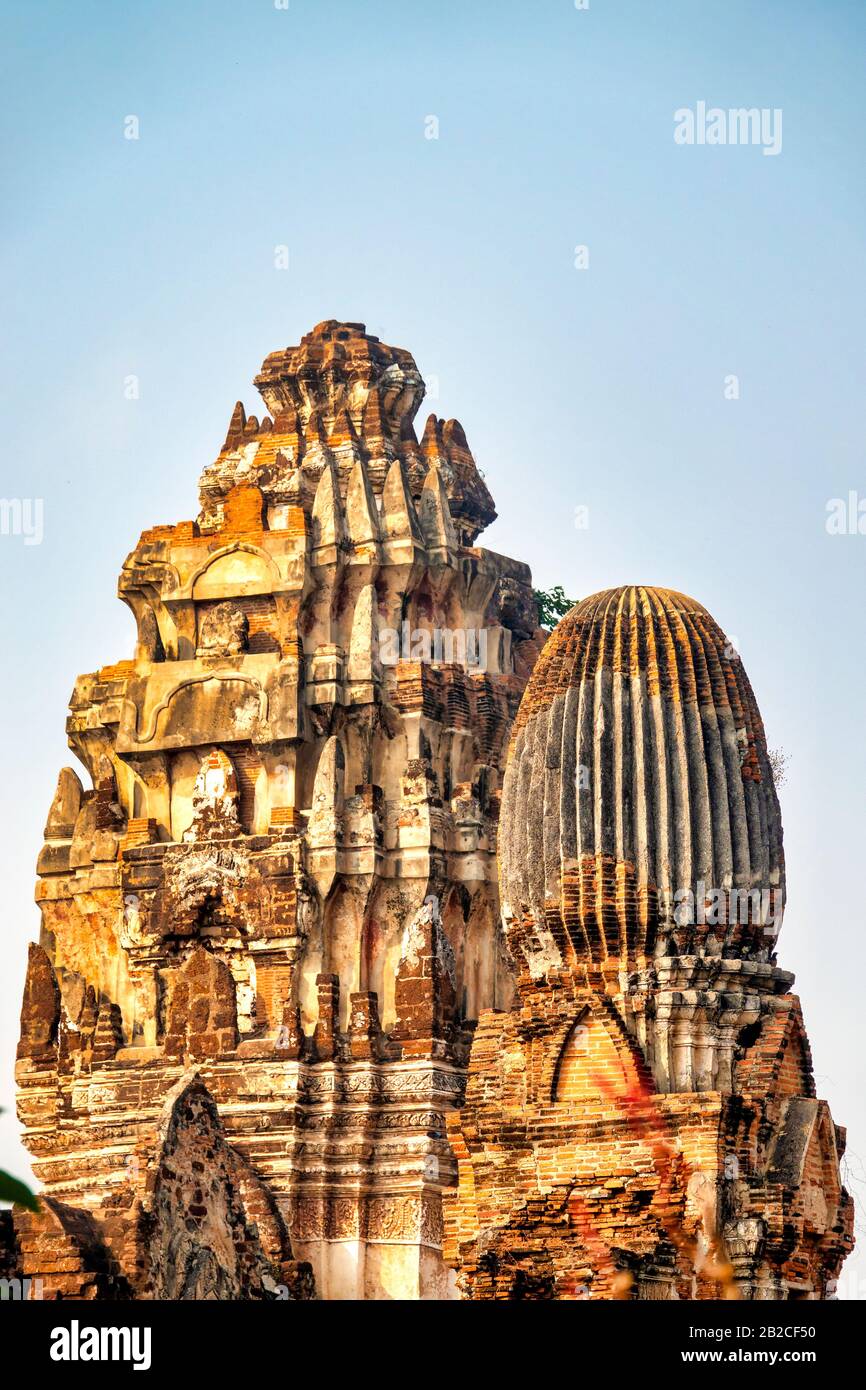 Wat Phra Sri Rattana Mahathat, Lopburi, Tailandia Foto de stock