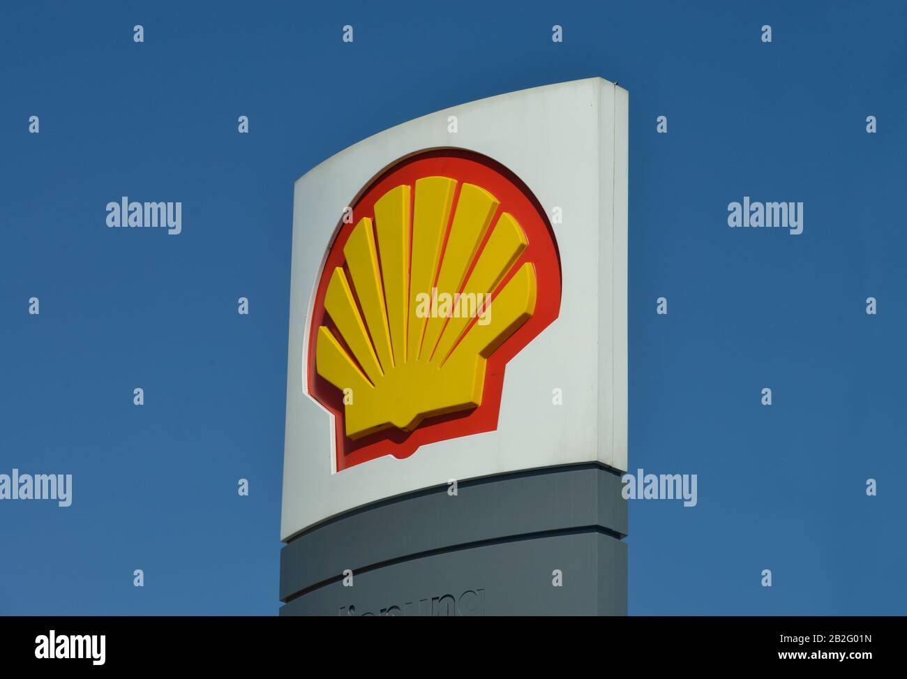 Shell, Oesterreich Foto de stock