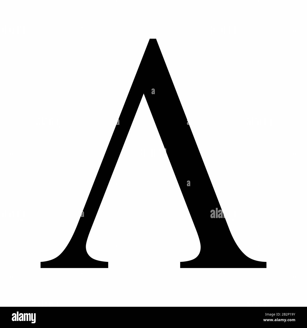 Lambda Greek Letter Icon Fotos e Imágenes de stock Alamy