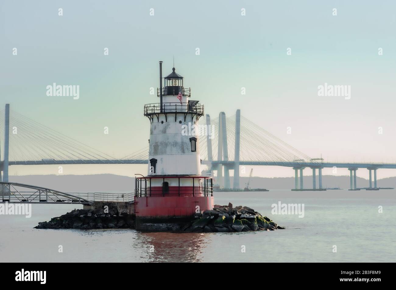 Tarrytown Faro Foto de stock