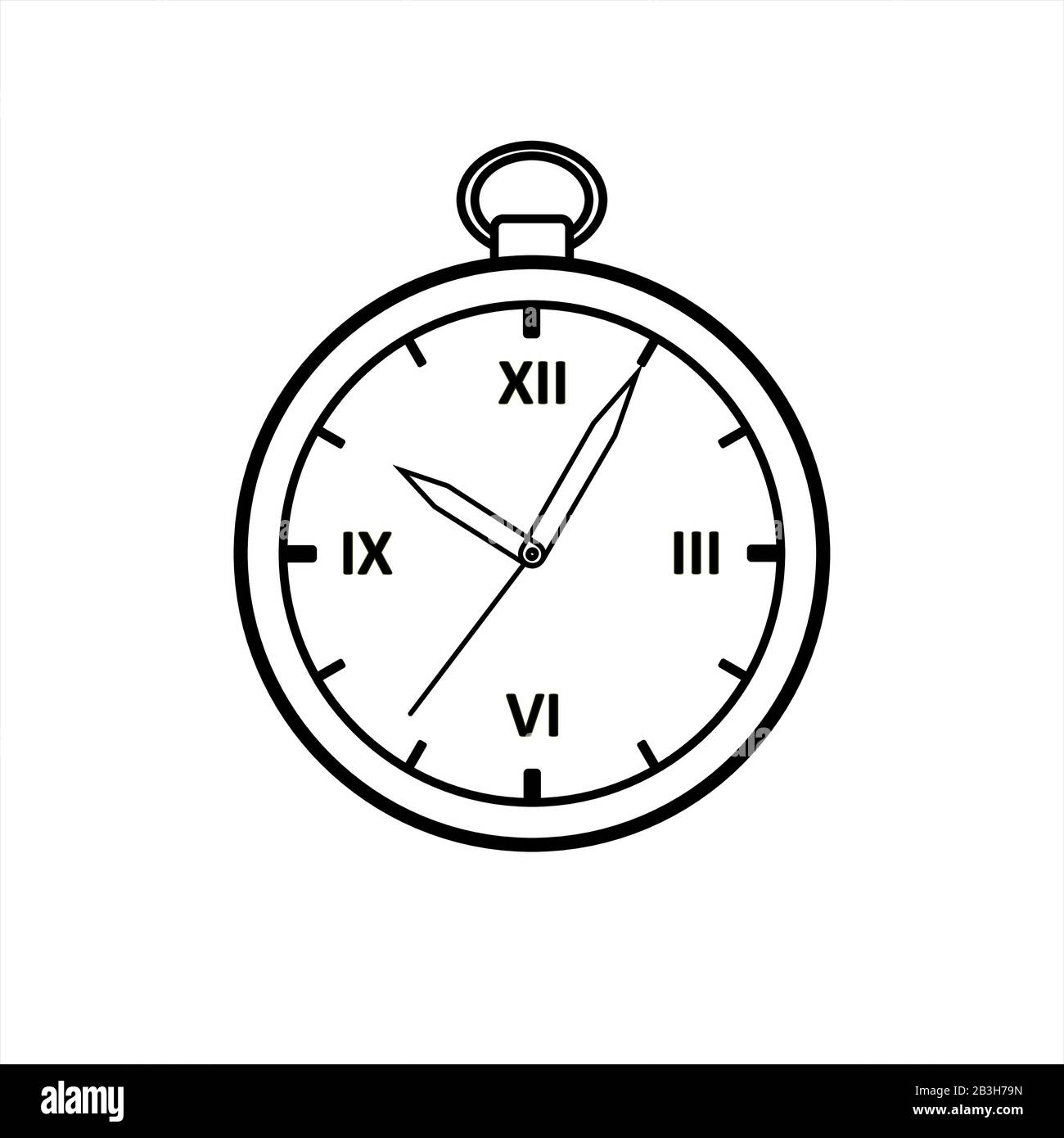 Reloj antiguo Imágenes vectoriales de stock - Alamy
