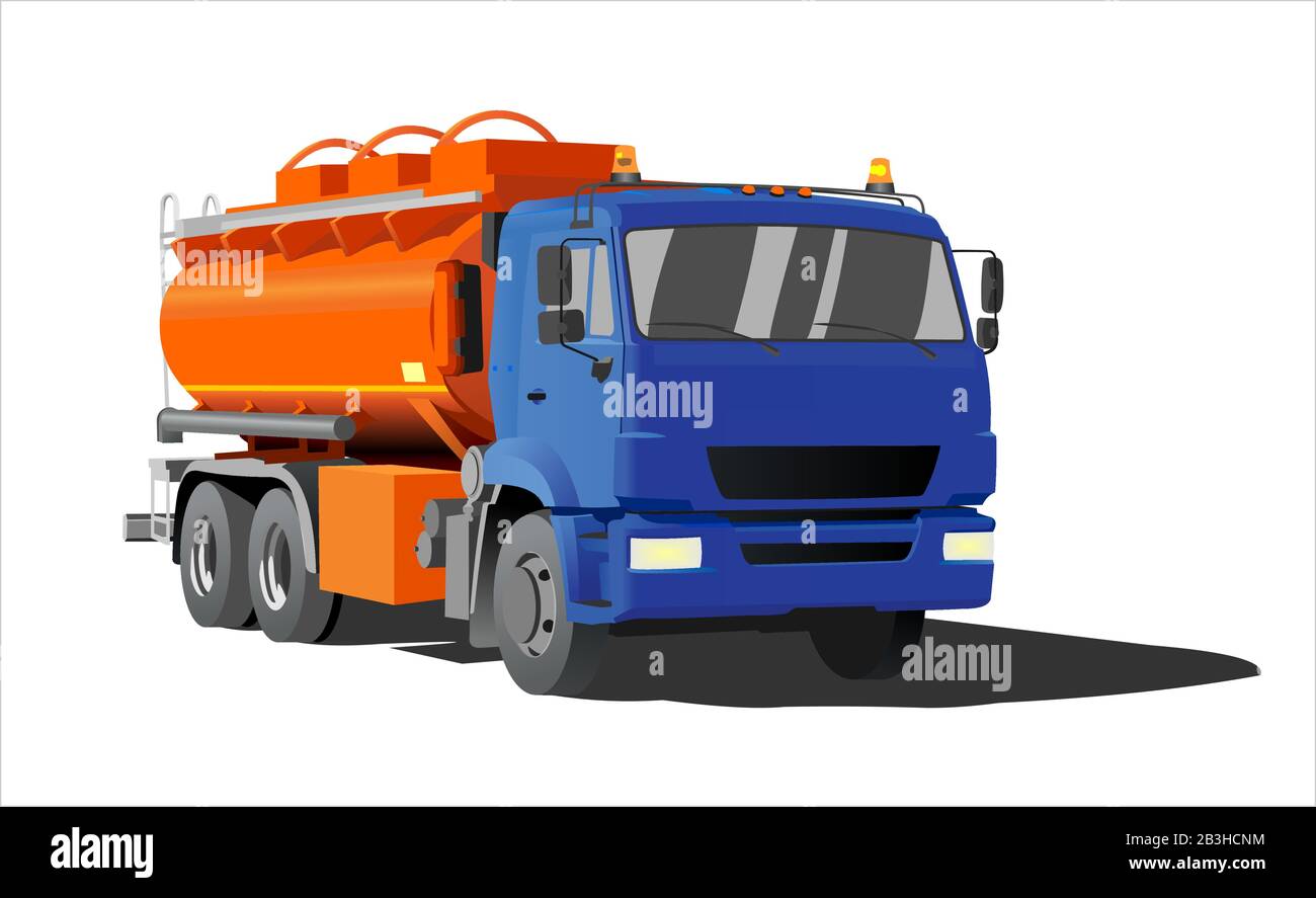 Camión Cisterna De Gasolina; Camión Cisterna; Camión Cisterna