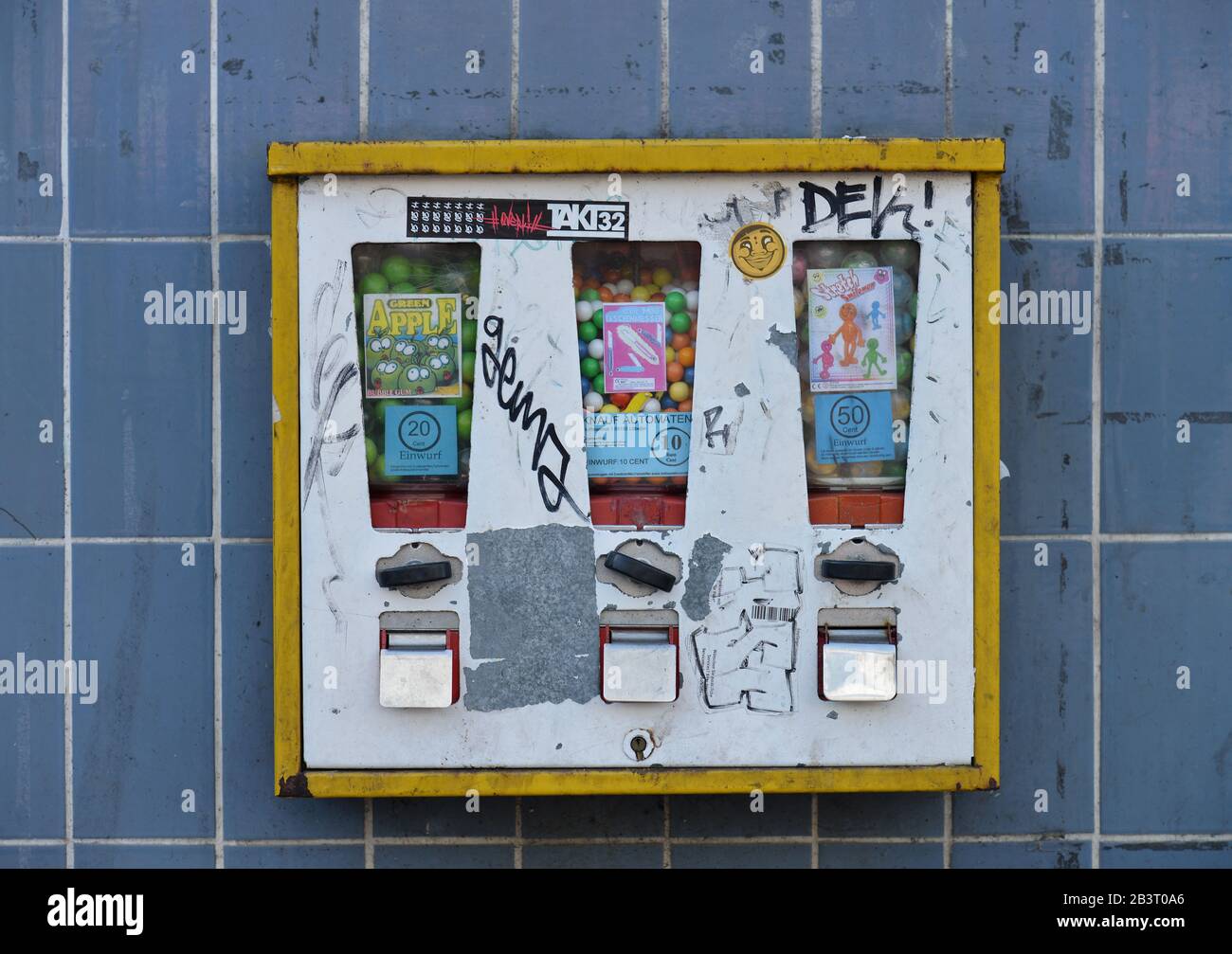 Kaugummiautomat Foto de stock
