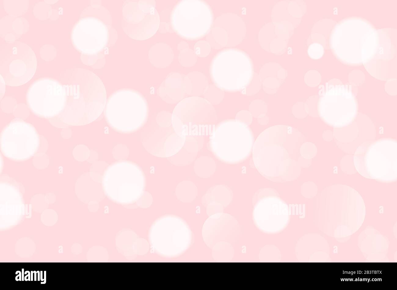 Resumen de fondo rosa con bokeh. Ilustración vectorial Ilustración del Vector