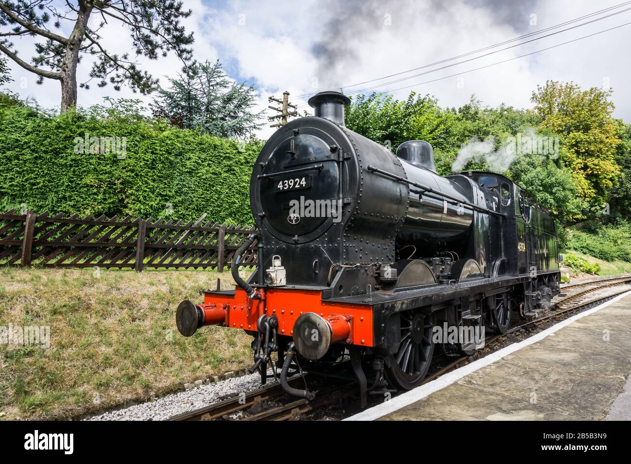 Punto De Agua Para Motores De Vapor En El Ferrocarril Midland Foto de  archivo - Imagen de punta, viejo: 172595910