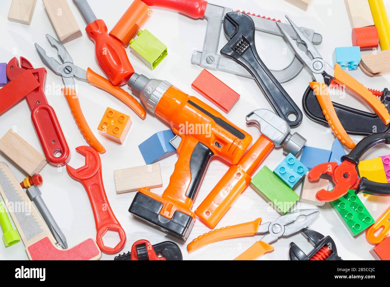 Herramientas de trabajo para niños e imágenes de alta resolución Alamy