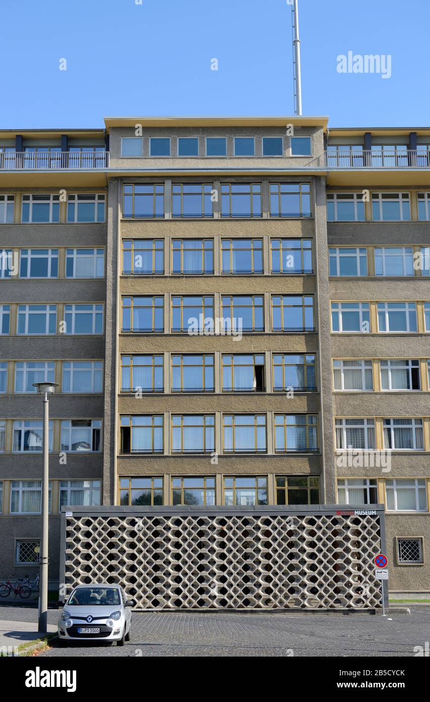 Haus 1, Stasi-Museum, Normannenstrasse, Lichtenberg, Berlin, Deutschland Foto de stock