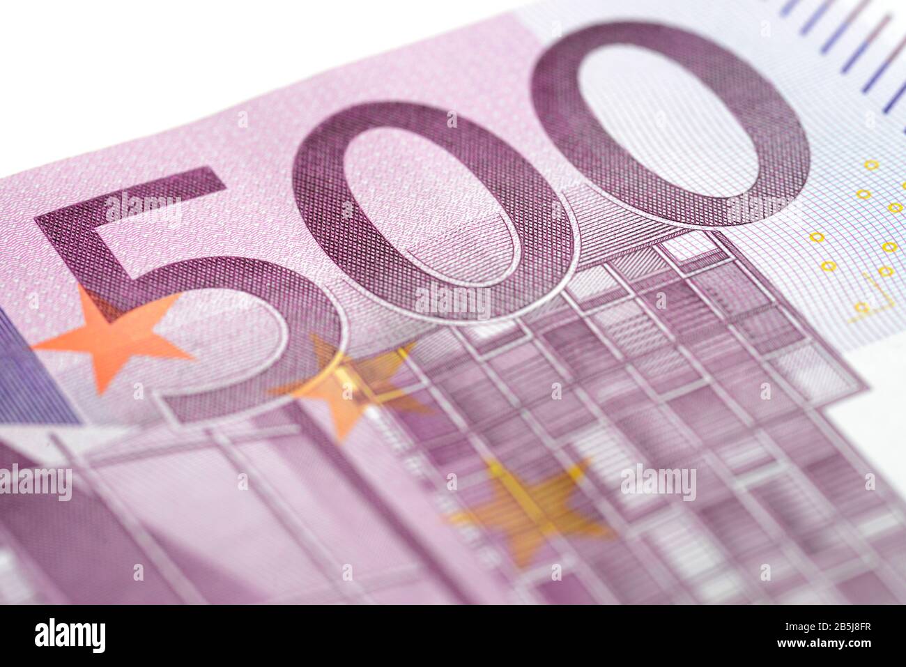 500 Euroschein Foto de stock