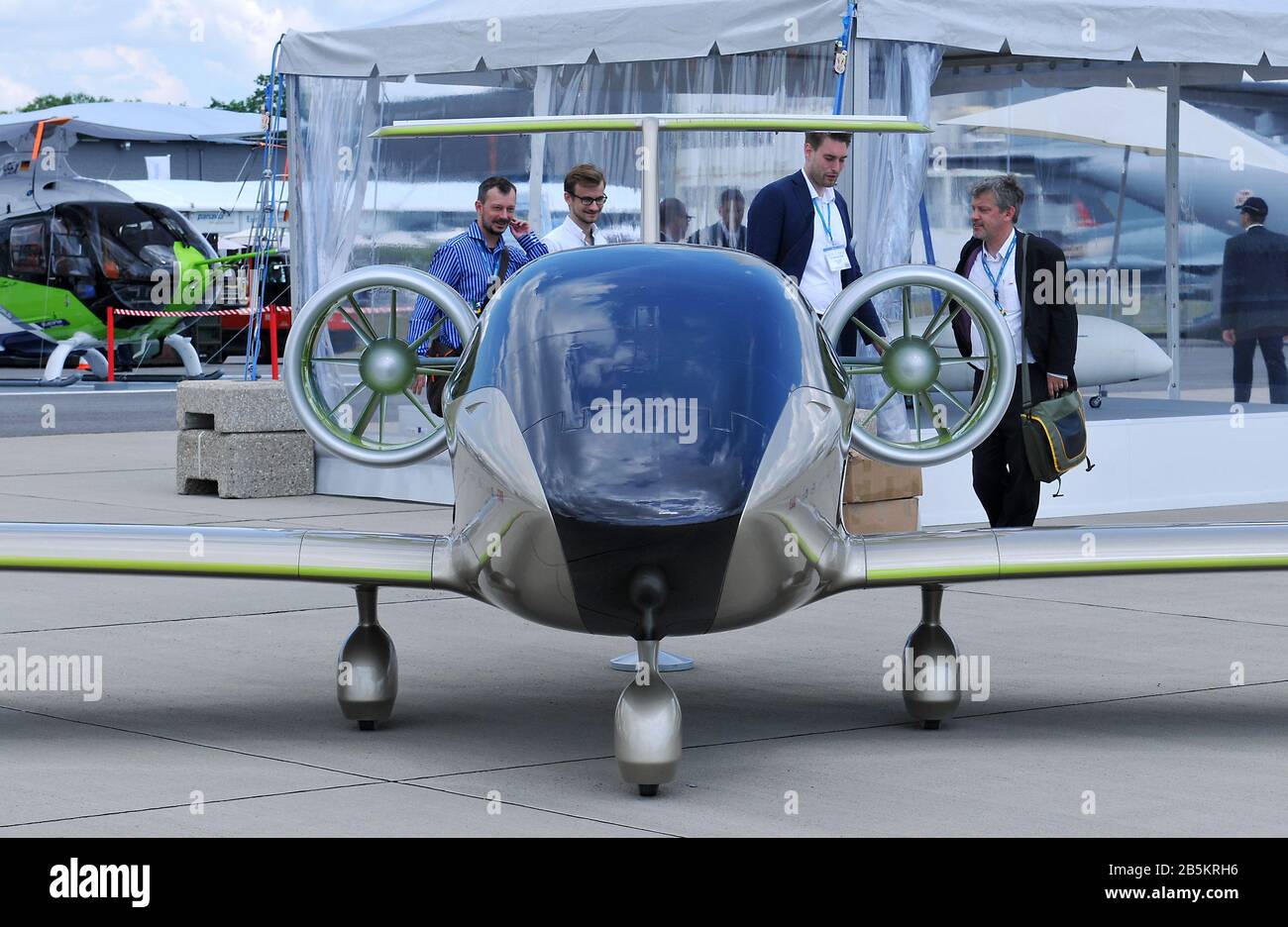 Airbus, E-Fan 2.0, ILA, Berlin-Schoenefeld, Deutschland Foto de stock