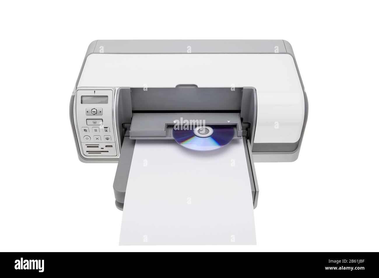 Impresora con capacidad para imprimir en CD. Para oficinas Fotografía de  stock - Alamy