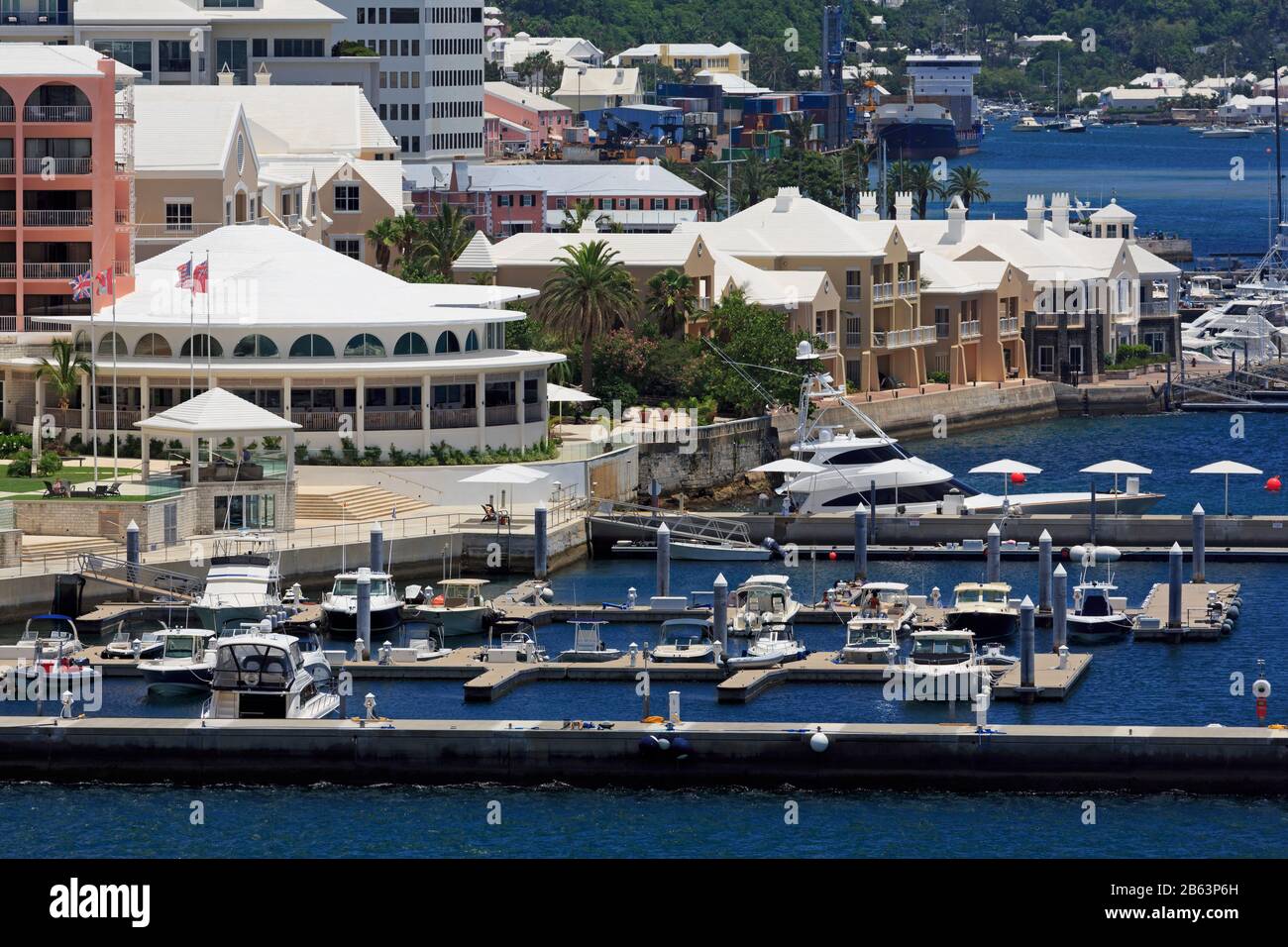 Hamilton Princess Bermuda Hotel, Hamilton City, Pembroke Parish, Bermuda Foto de stock