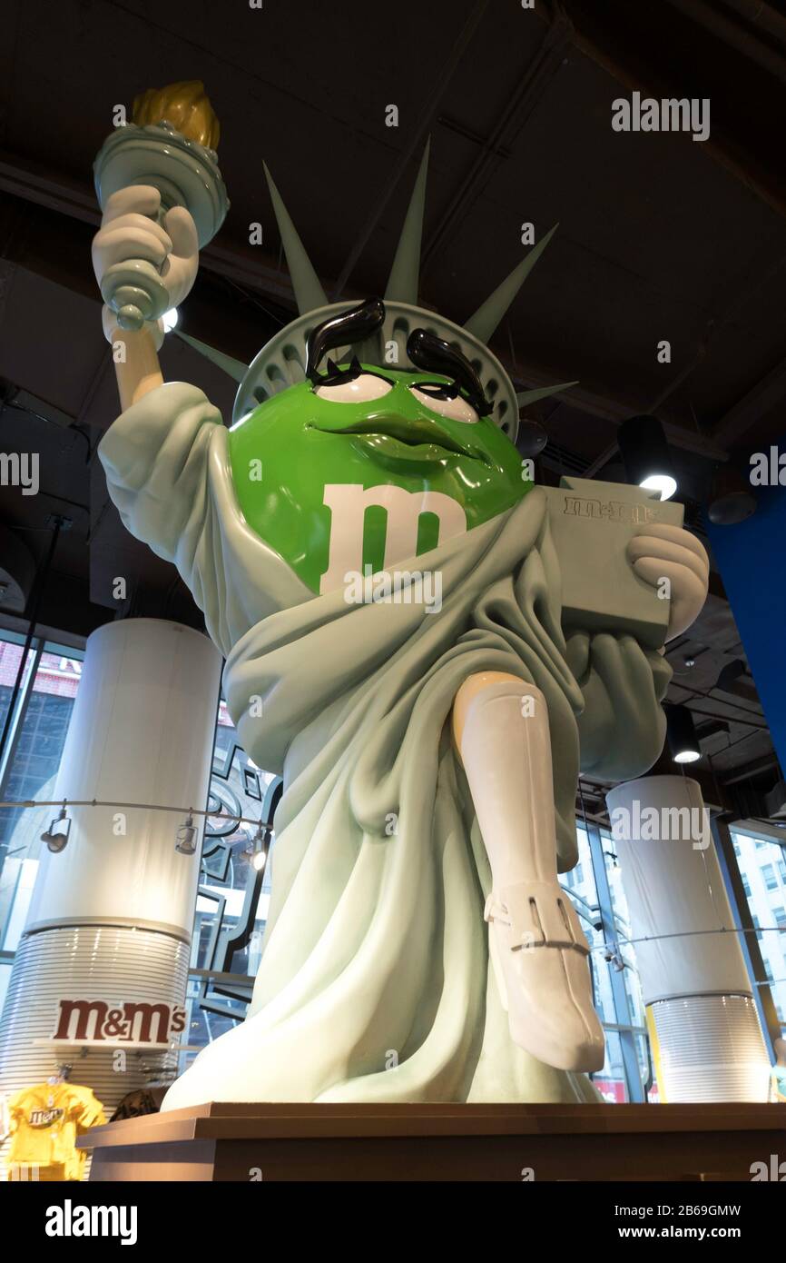 M&M's World Store, Times Square, NYC Fotografía de stock Alamy