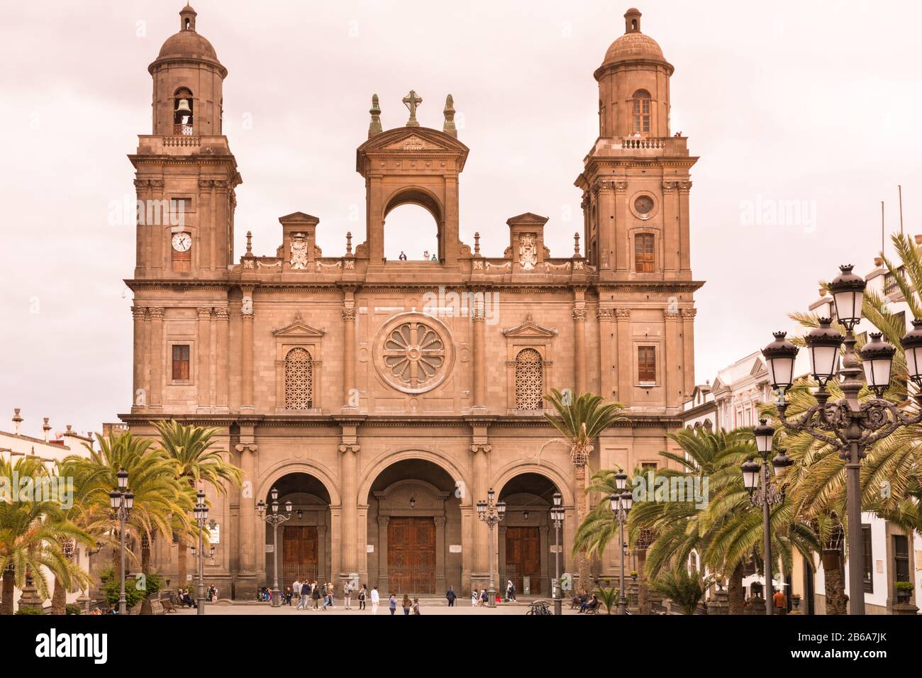 Panda Brandy berømmelse Catedral de Santa Ana, fachada exterior, las Palmas de Gran Canaria, Islas  Canarias Fotografía de stock - Alamy