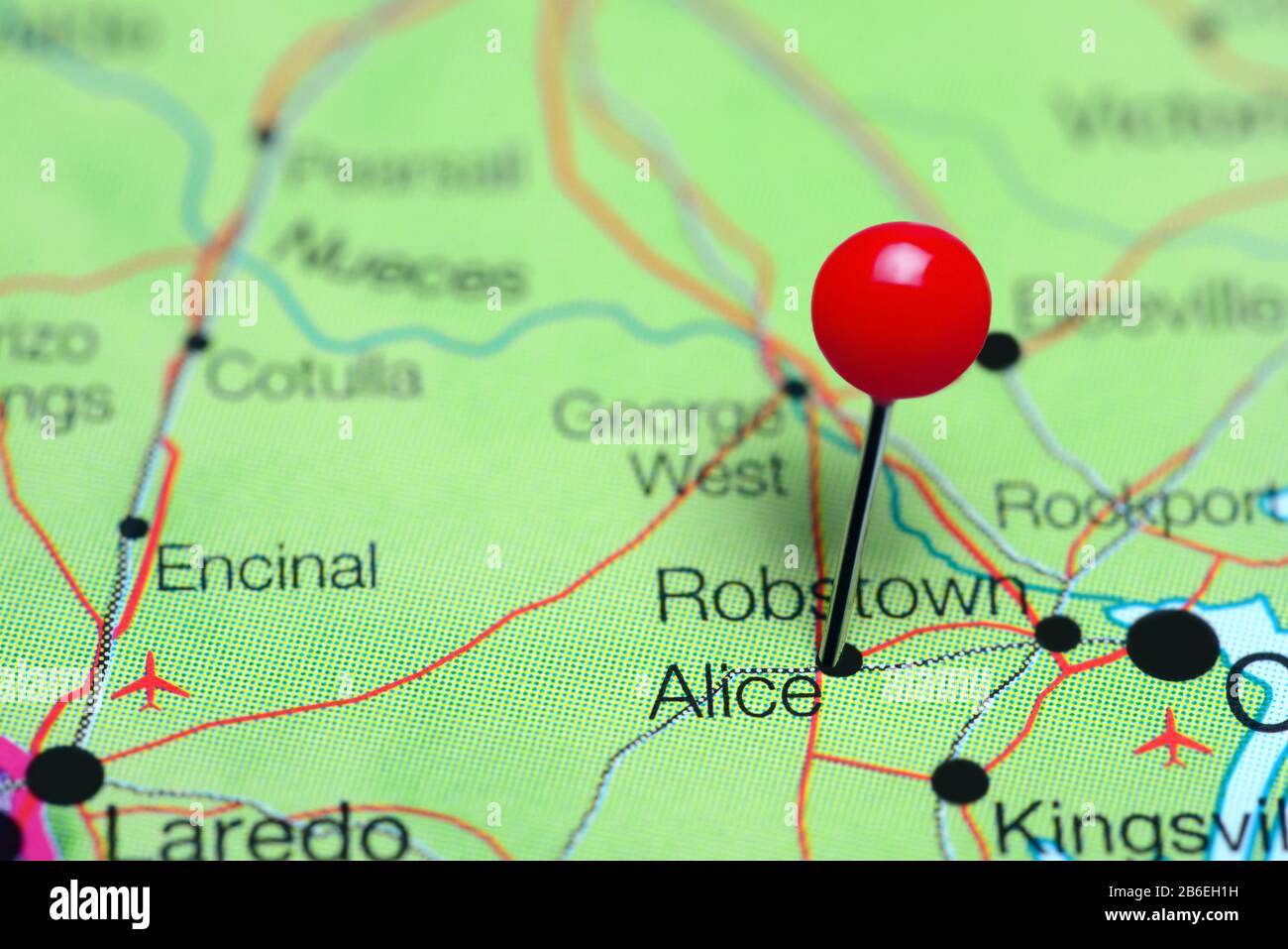 Mapa de alice texas fotografías e imágenes de alta resolución Alamy