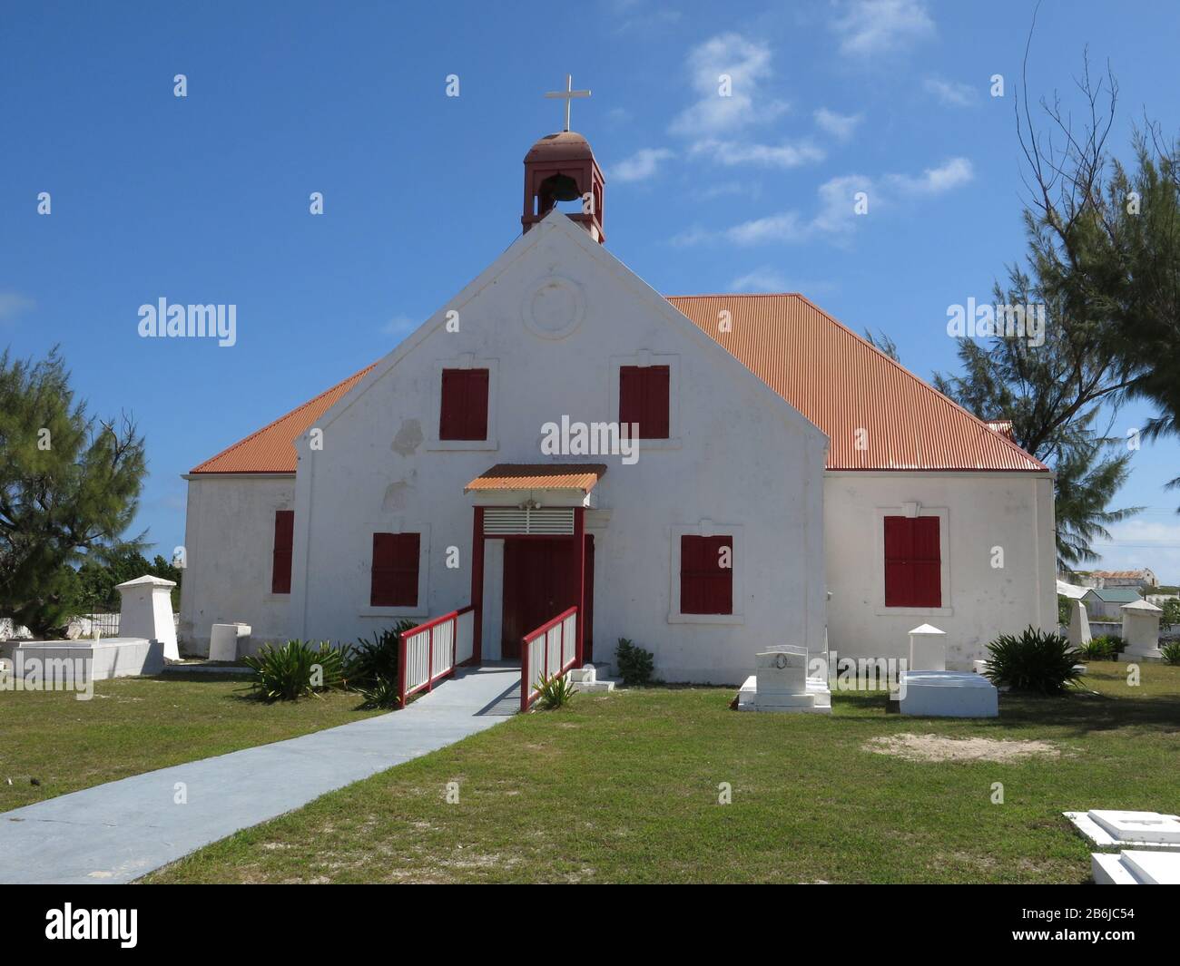 Iglesia, Gran Turca, Turcas y Caicos Foto de stock