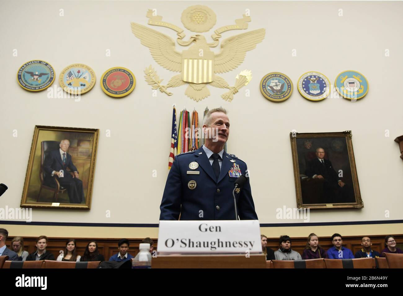 Washington Ee Uu 11 De Marzo De El Comandante Gn Terrence J Ooshaughnessy Comando Norte
