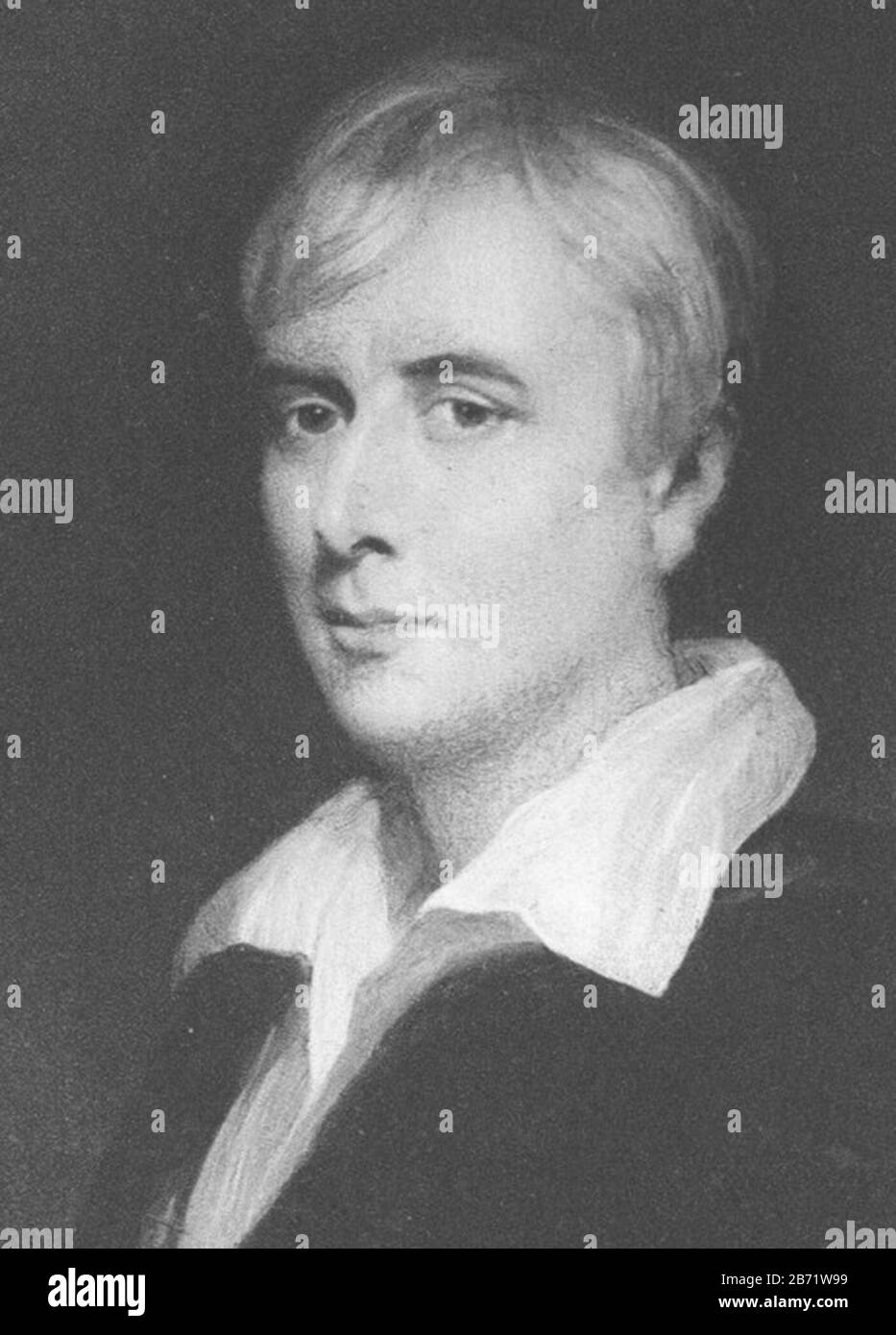 George Henry Brow (1803 – 1881) escritor inglés de novelas y libros de viajes basados en sus propias experiencias en Europa. Foto de stock