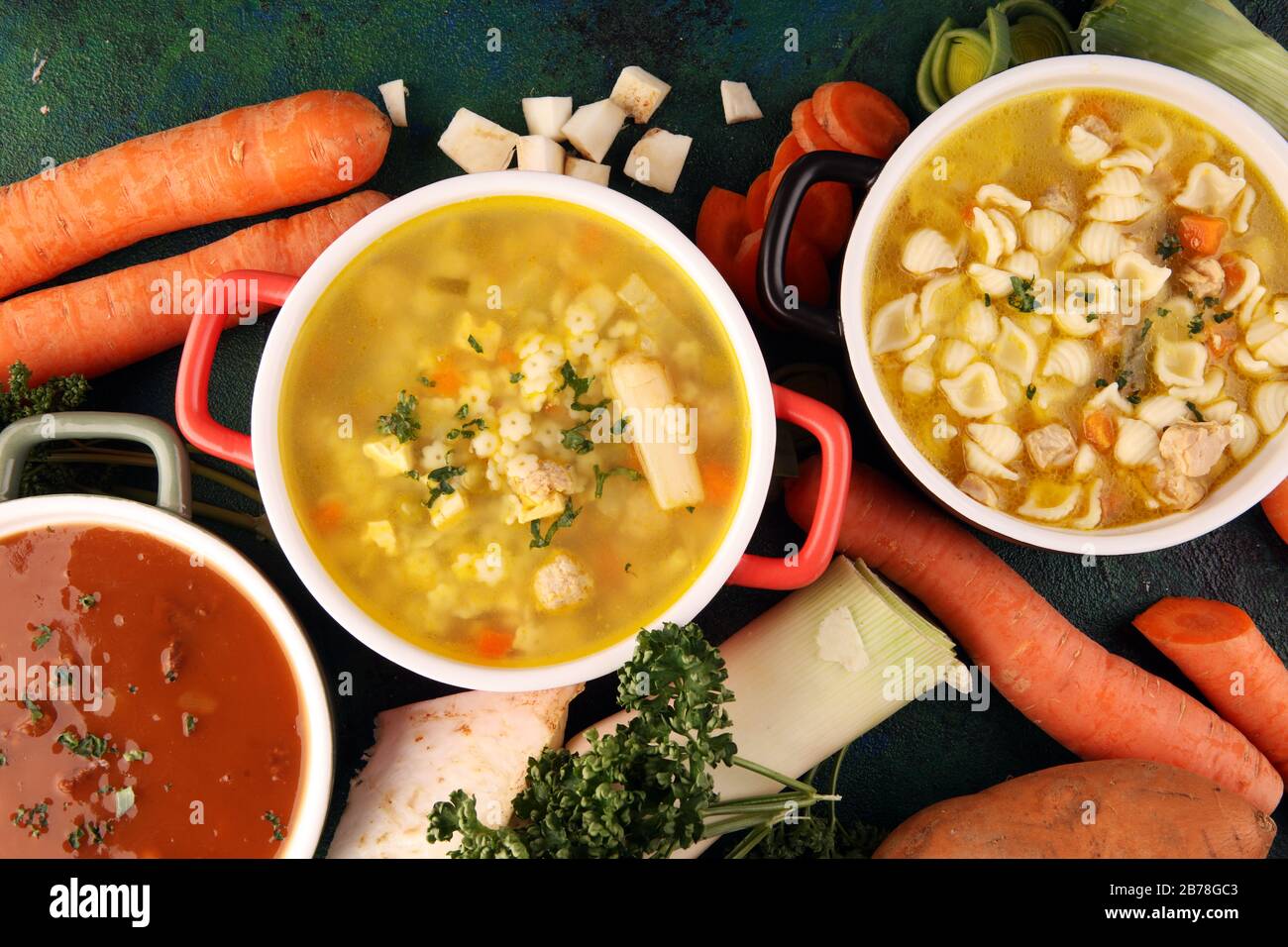 Caldo Con Albondigas De Medula Fotos E Imagenes De Stock Alamy