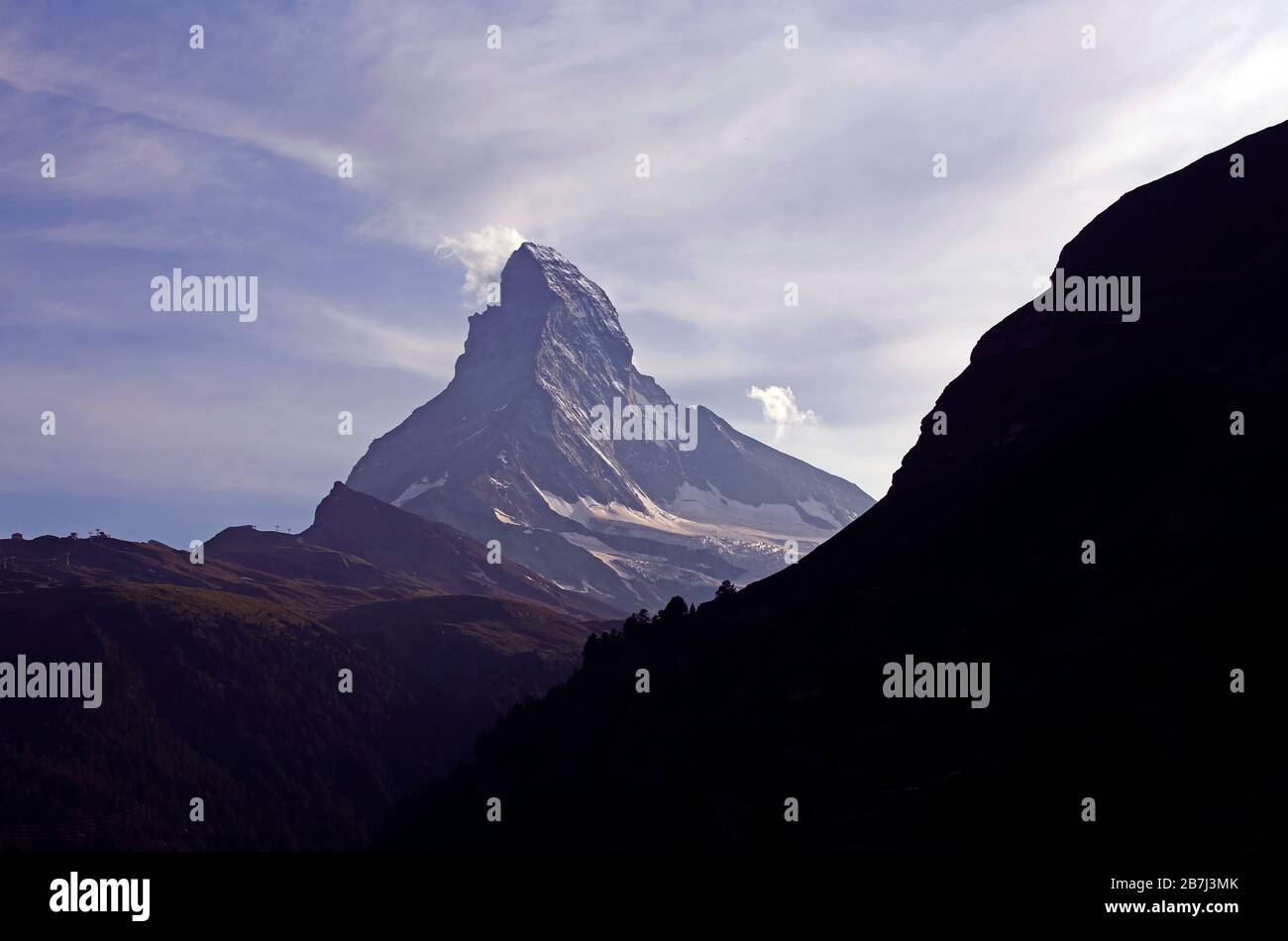 Matterhorn en verano Foto de stock