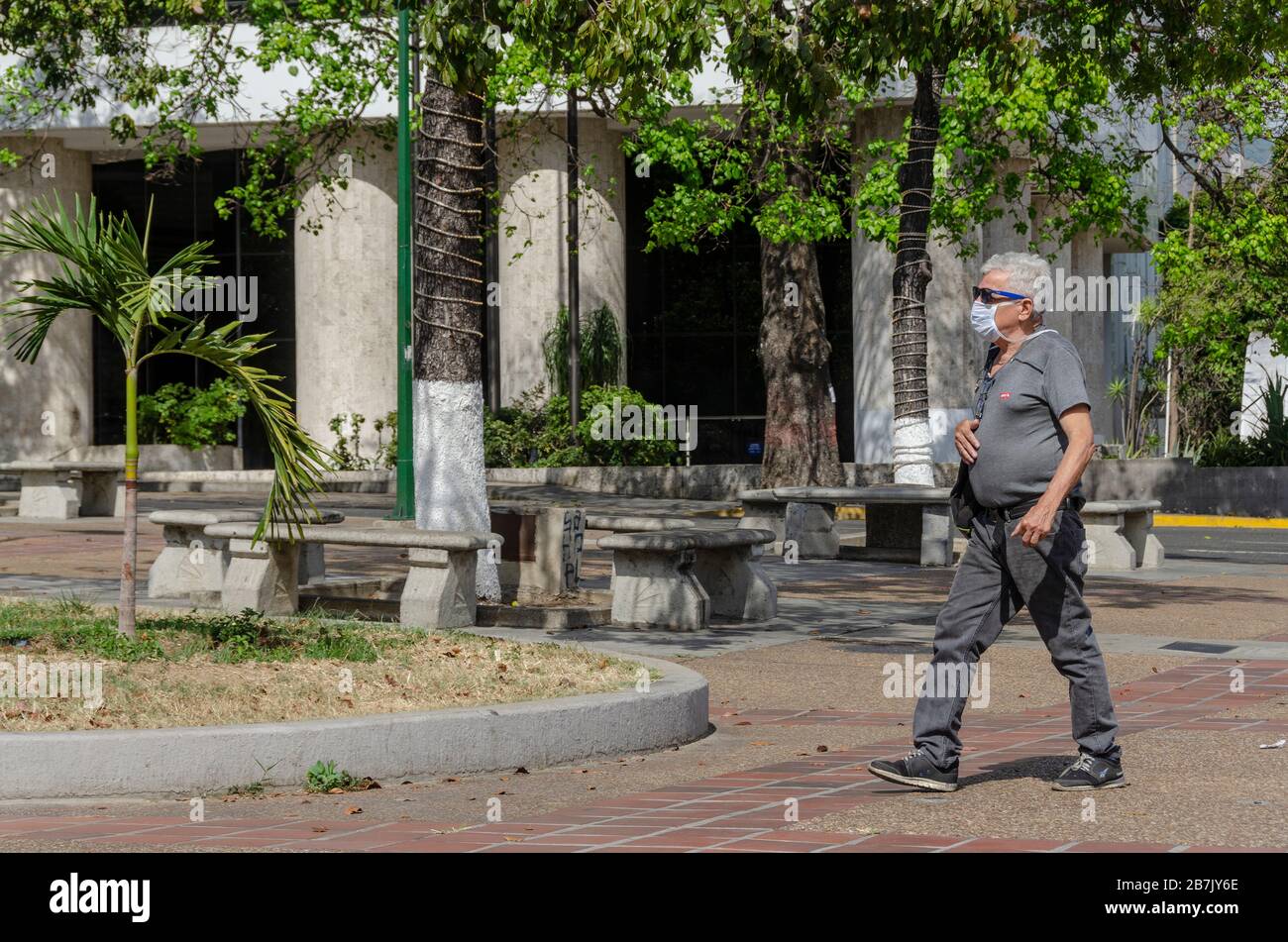 Caracas Miranda Venezuela 16 De Marzo De 2020 Venezuela Decretos De Cuarentena En 7 Entidades Tras El Aumento De Casos Positivos De Coronavirus Credito Jimmy Villalta Zuma Wire Alamy Live News Fotografia De Stock