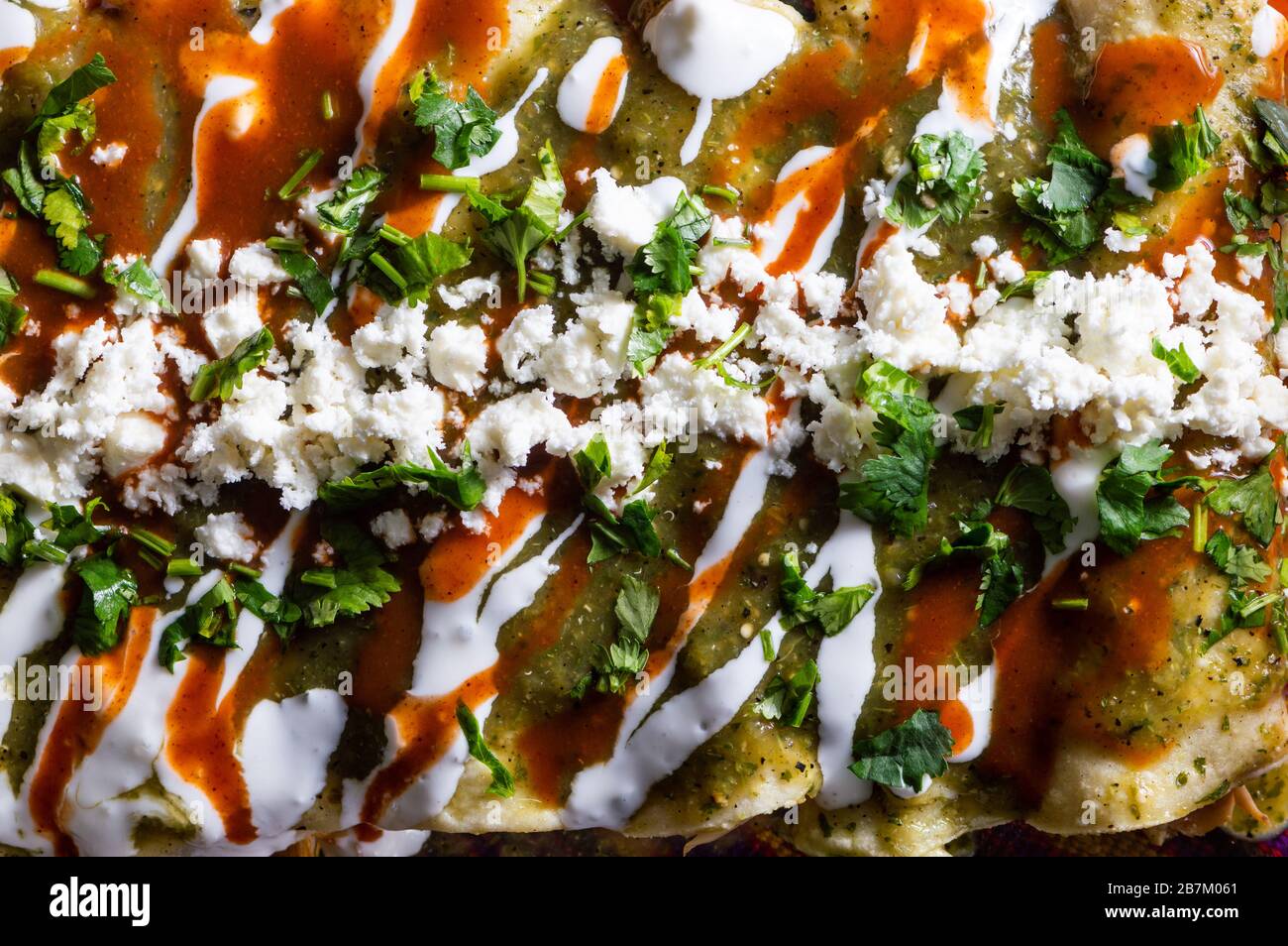 Enchilada de pollo fotografías e imágenes de alta resolución Alamy