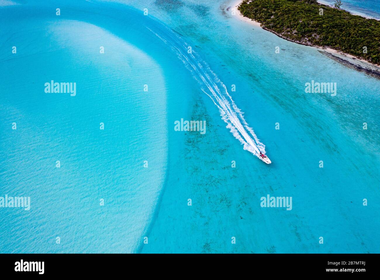 Exuma Cays Land and sea Park, Exuma Island Chain, Bahamas Foto de stock