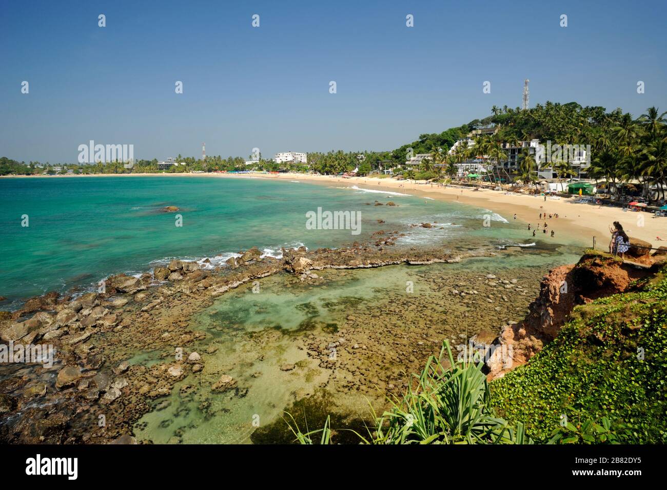 Sri Lanka, Mirissa beach Foto de stock