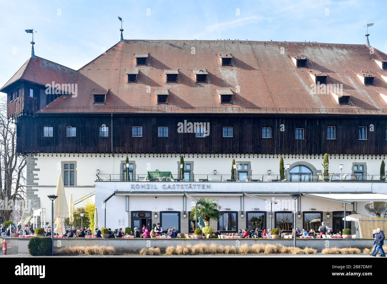 Konstanz, Alemania - 15 de febrero de 2020: El Consejo de Constanza. Foto de stock