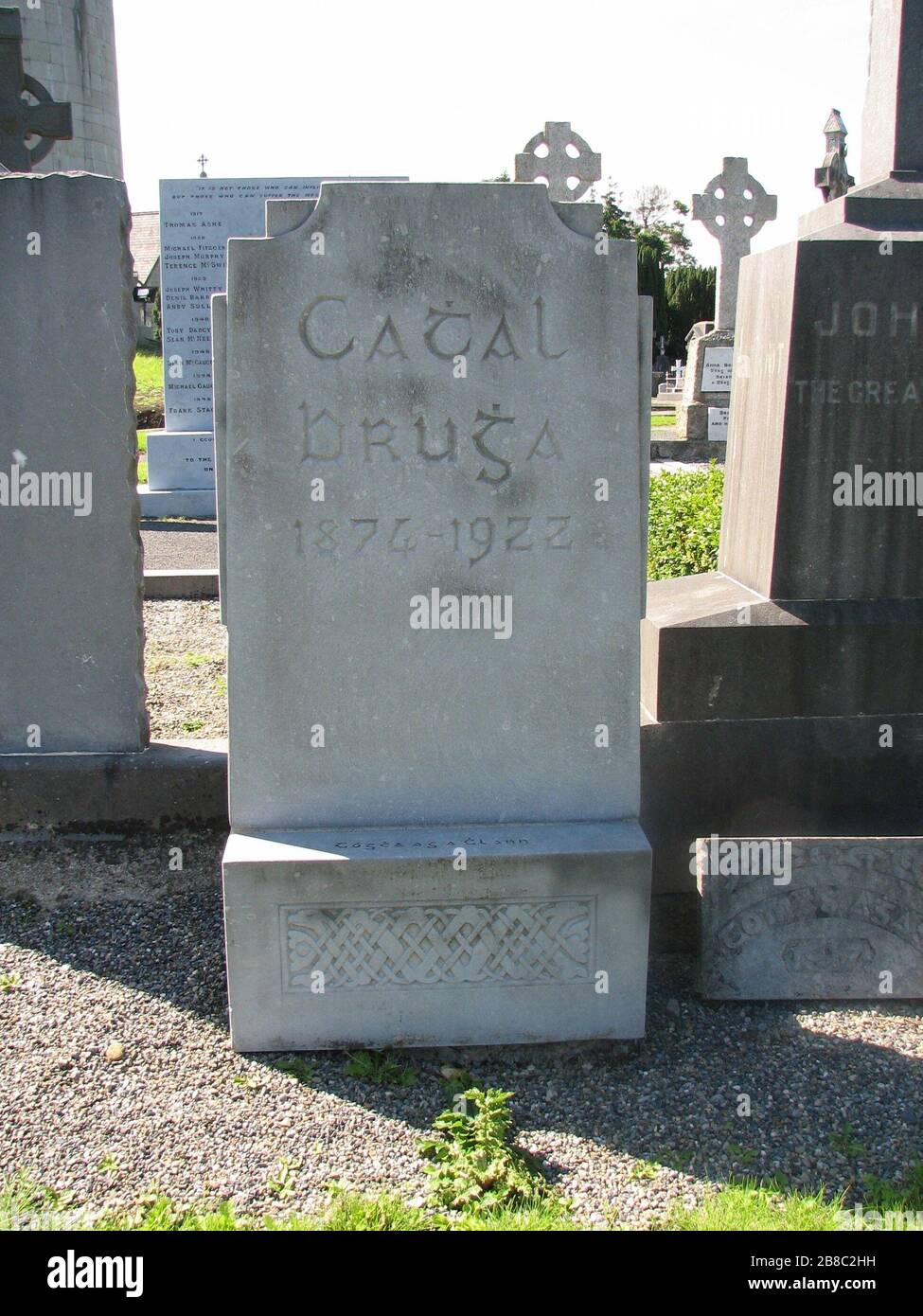 "Inglés la tumba de Cathal Brugha La foto fue tomada en el cementerio