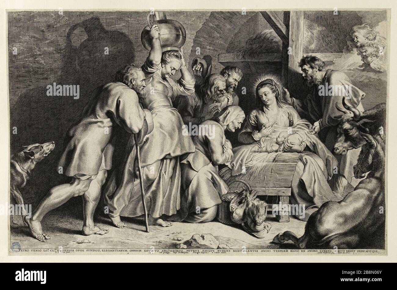 Rubens adoración de los imágenes de alta resolución - Alamy