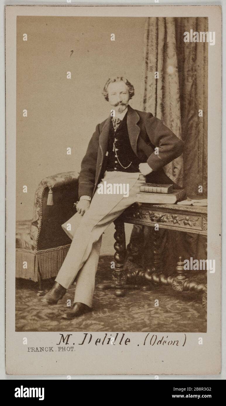 Retrato de Delille Hector (actor) Retrato de Delille Hector, (acteur