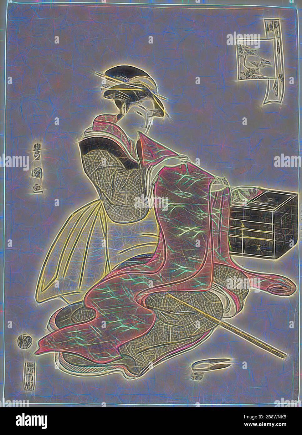 El Duodécimo Mes (Goku getsu), de la serie de moda Doce meses (Furyu  junikagetsu), c. 1793, Utagawa Toyokuni I ?? ?? ??, japonés, 1769–1825,  Japón, estampado de bloques de madera en color,