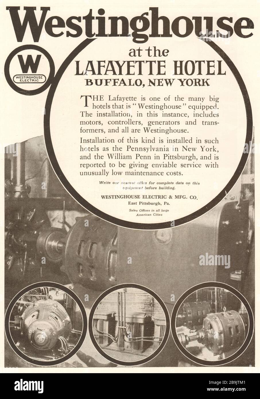 Westinghouse electric manufacturing co fotografías e imágenes de alta