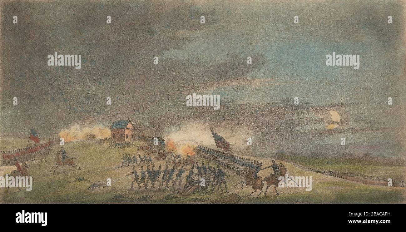 Guerra de 1812. La batalla de Lundy's Lane, también conocida como