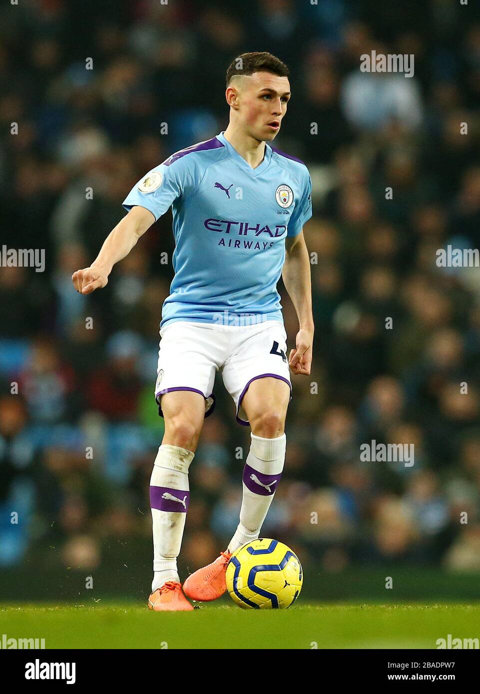 Manchester City's Phil poden Foto de stock