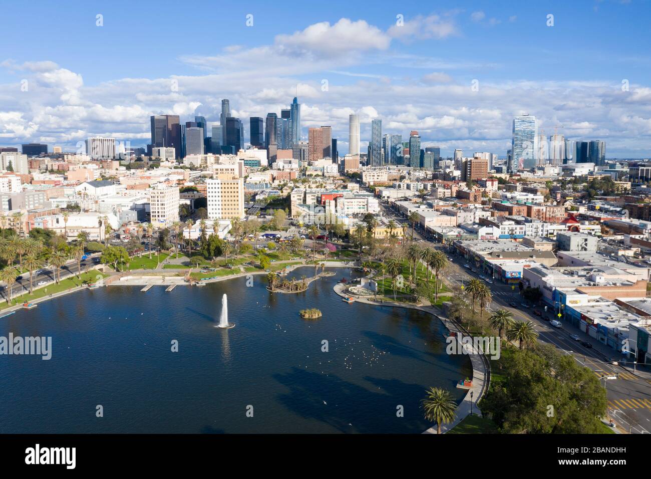 Macarthur park los angeles fotografías e imágenes de alta resolución
