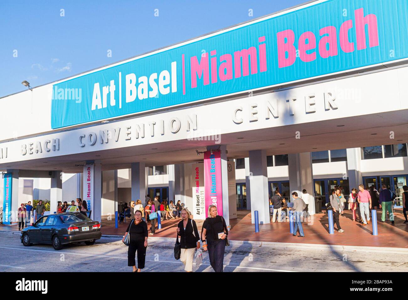 Miami Beach Florida, Miami Beach Convention Center, Centro, Arte de