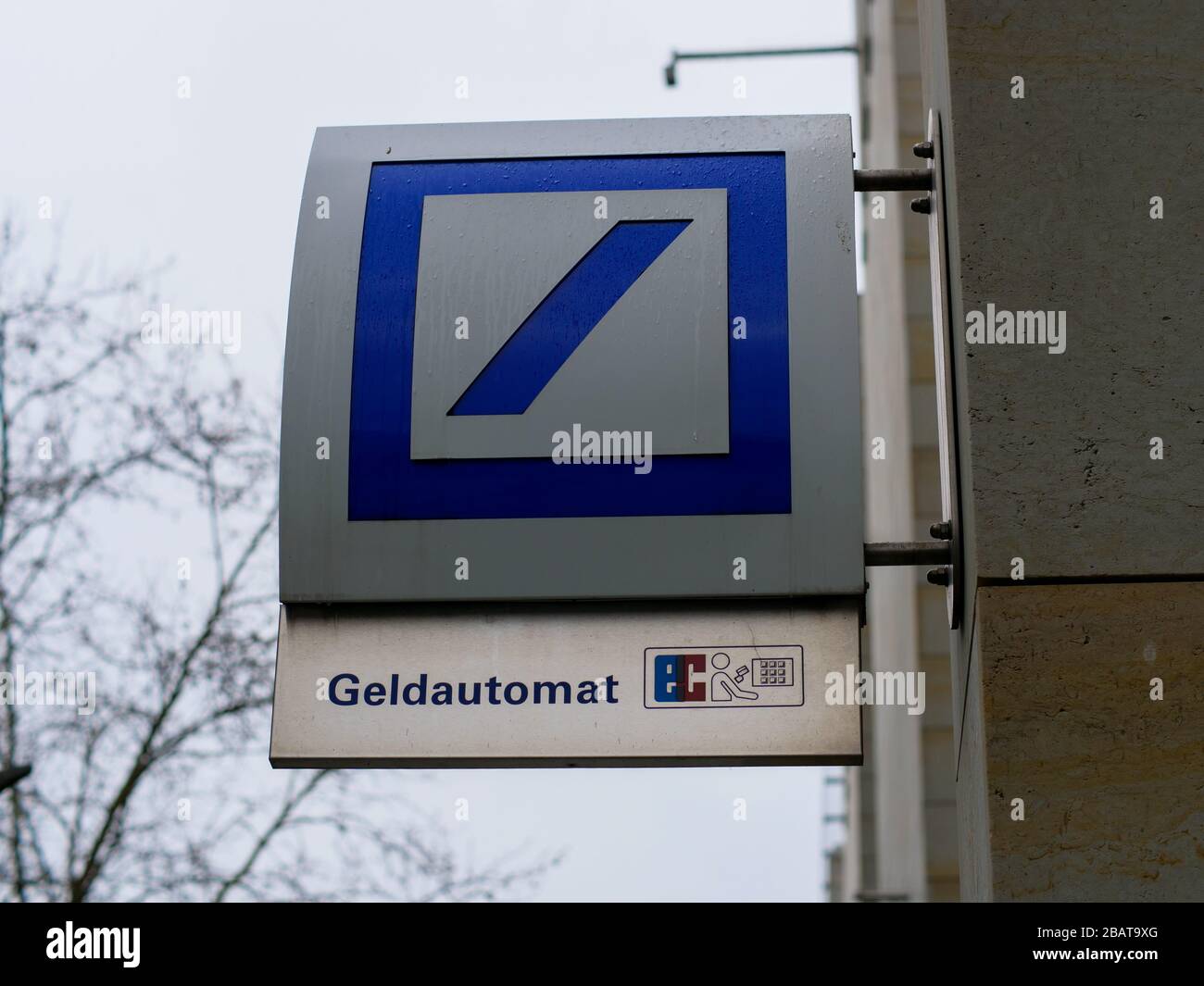 Deutsche Bank Logo Marke DB Foto de stock