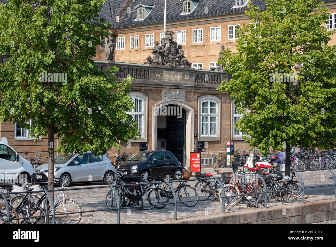 Museo Nacional de Dinamarca alias Nationalmuseet en Copenhague, Dinamarca, Europa Foto de stock