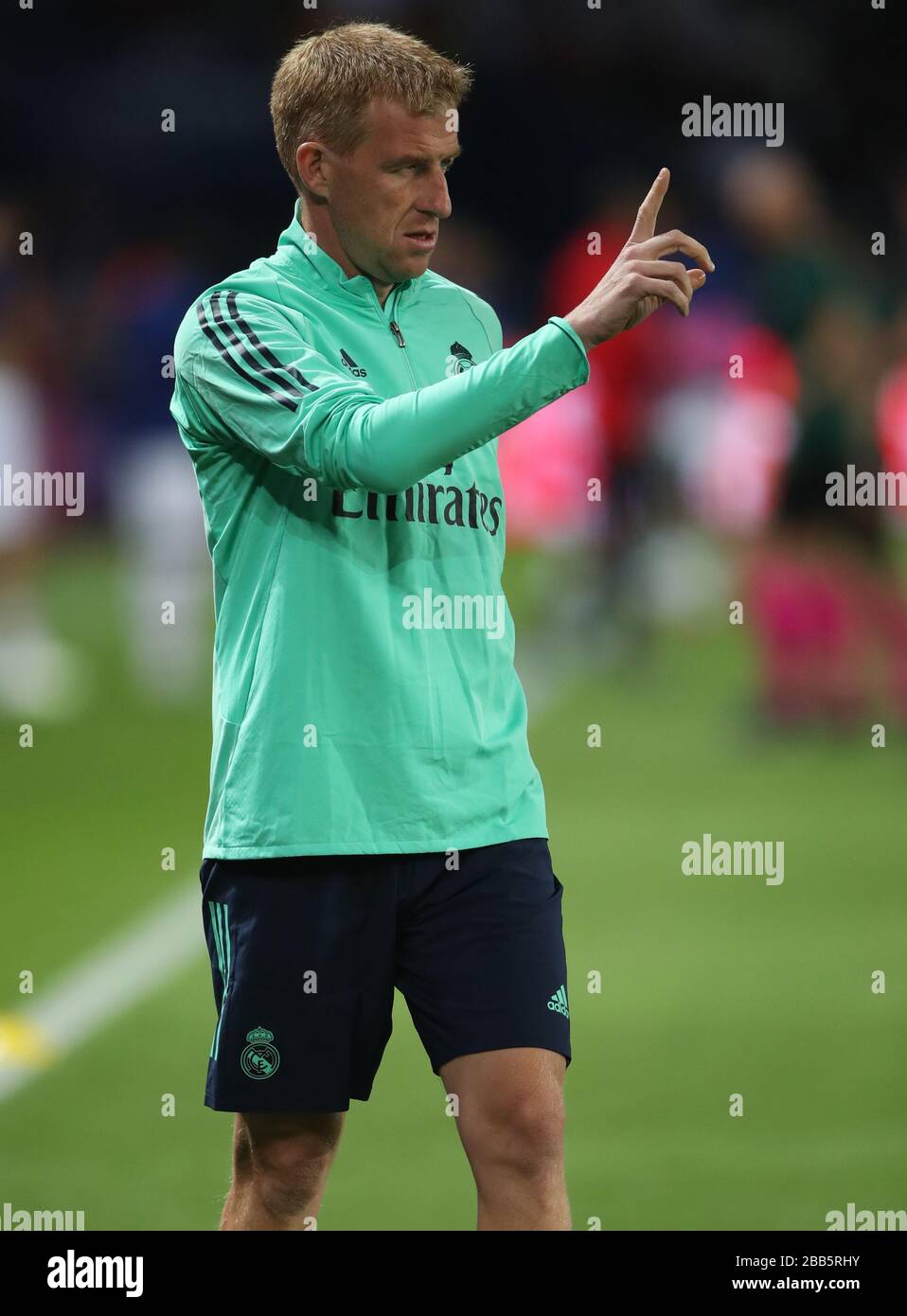 Entrenador del Real Madrid Dr. Javier Mallo Fotografía de stock - Alamy