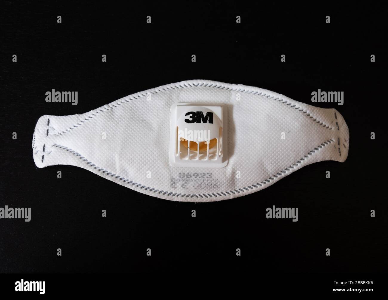 Schutzmasken 3M FFP2 Foto de stock