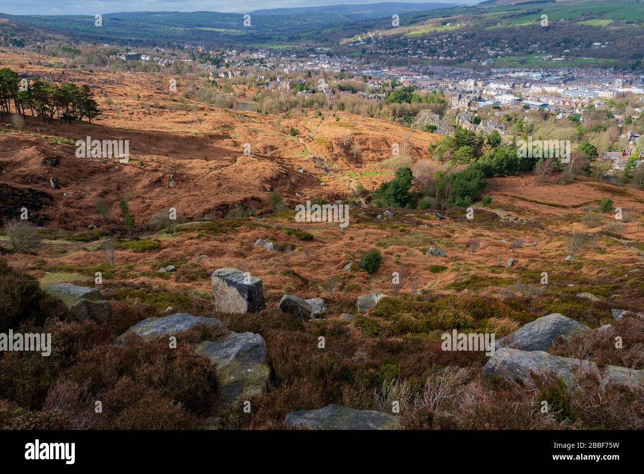 Ilkla moor baht en fotografías e imágenes de alta resolución Alamy