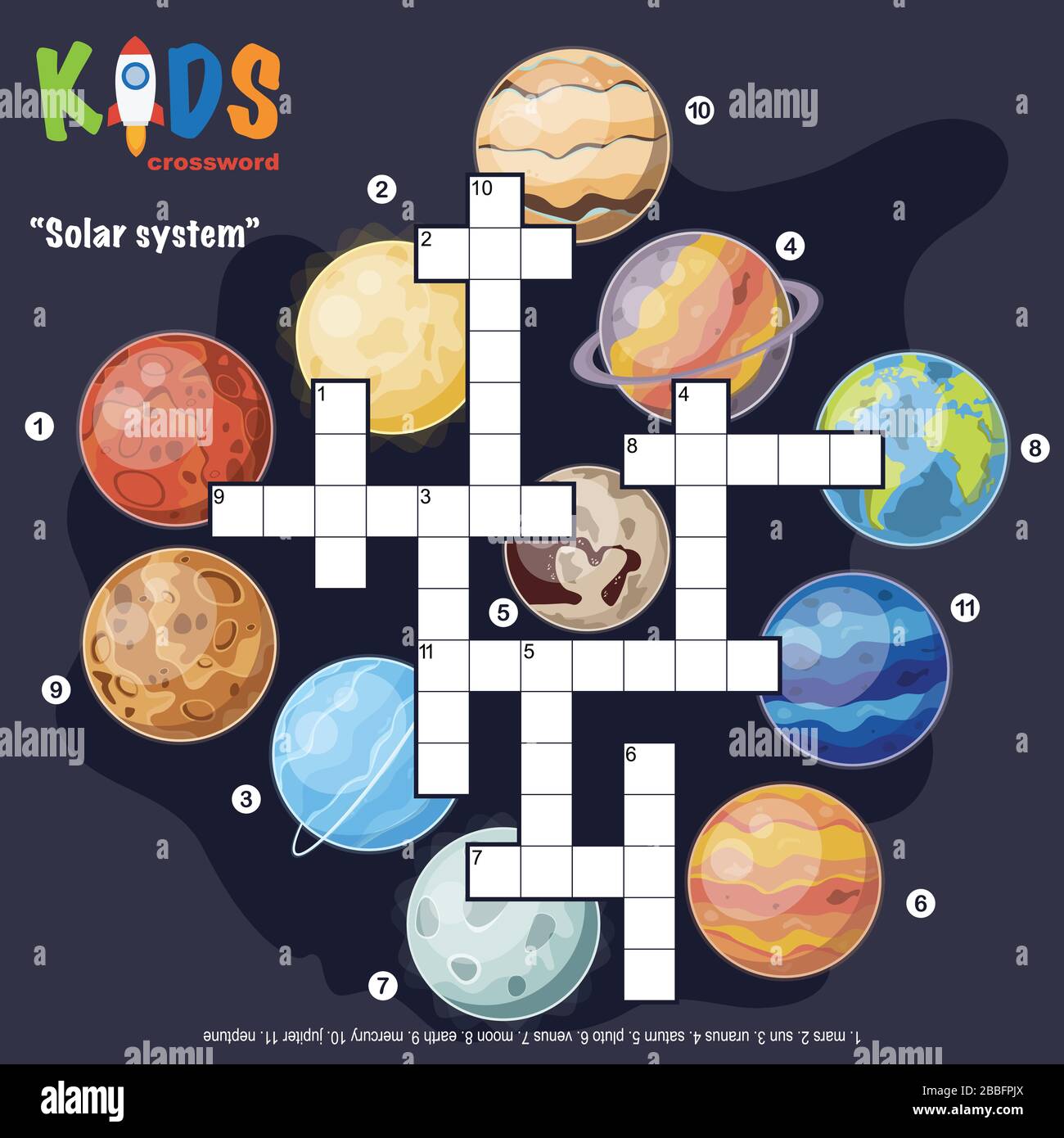 Sistema solar para niños fotografías e imágenes de alta resolución - Página  5 - Alamy