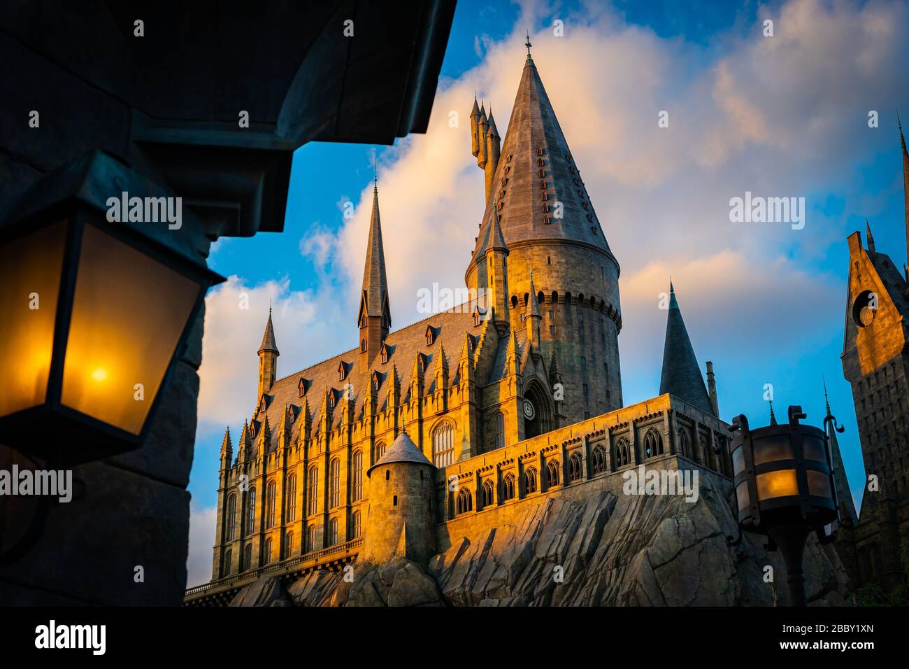 Escuela Del Castillo Hogwarts En La Pel Cula Tem Tica De Harry Potter En Universal Studios En